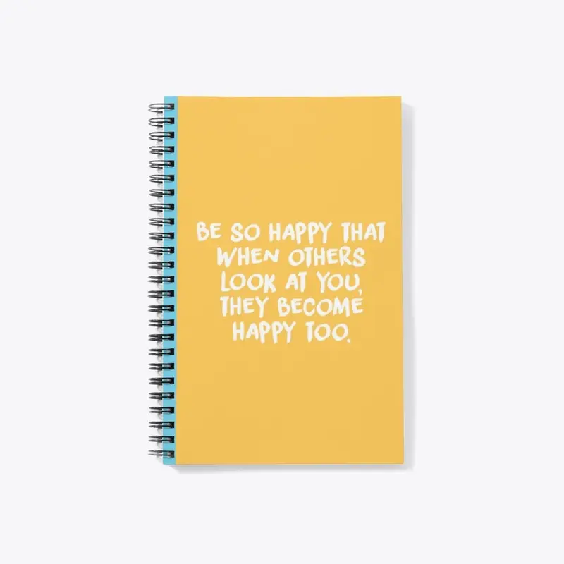 Be So happy notebook