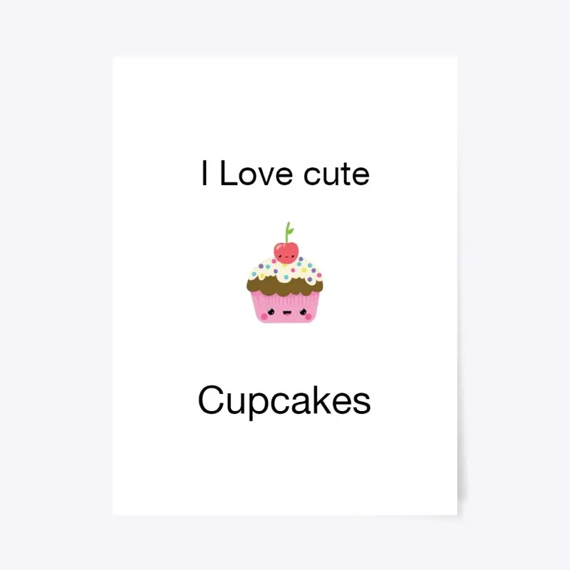 I love cute cupcakes