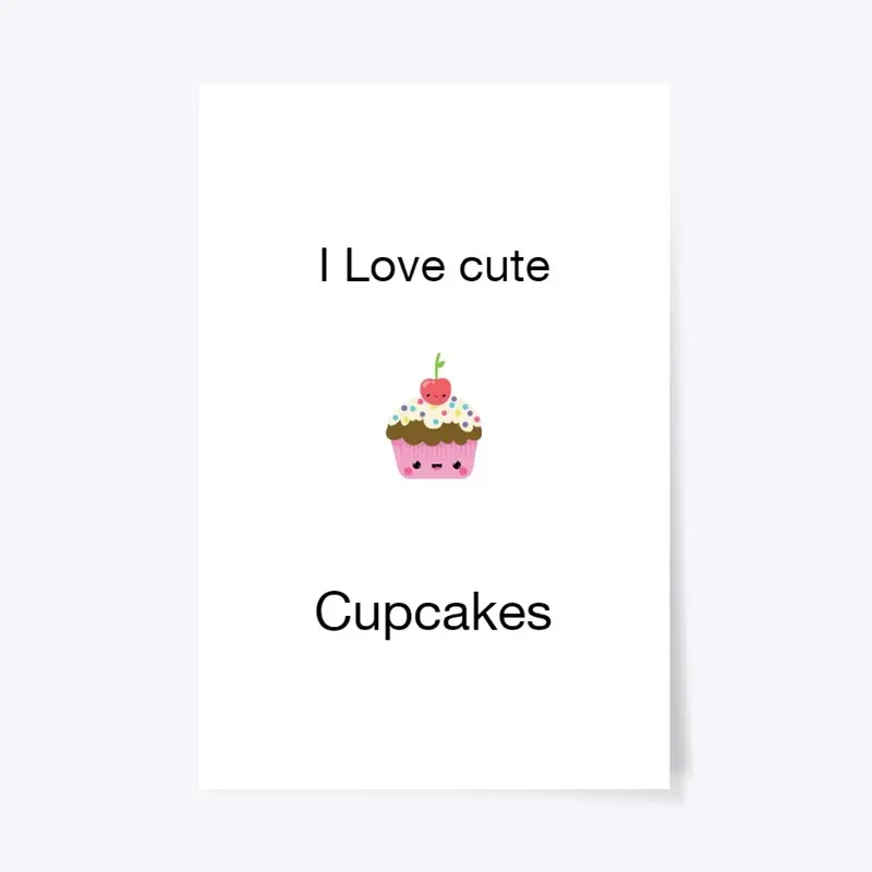 I love cute cupcakes